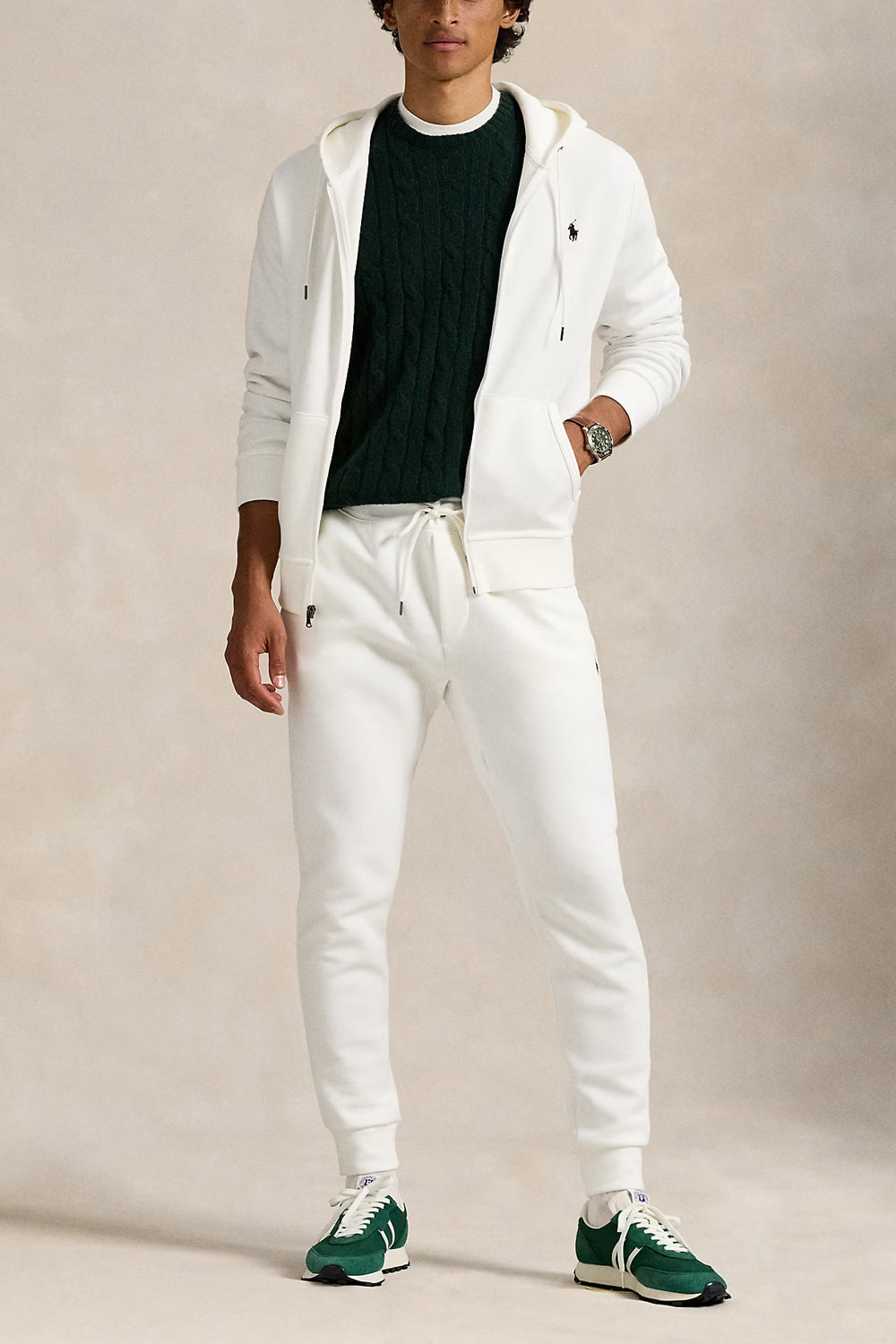 POLO RALPH LAUREN Felpa con cappuccio e cerniera