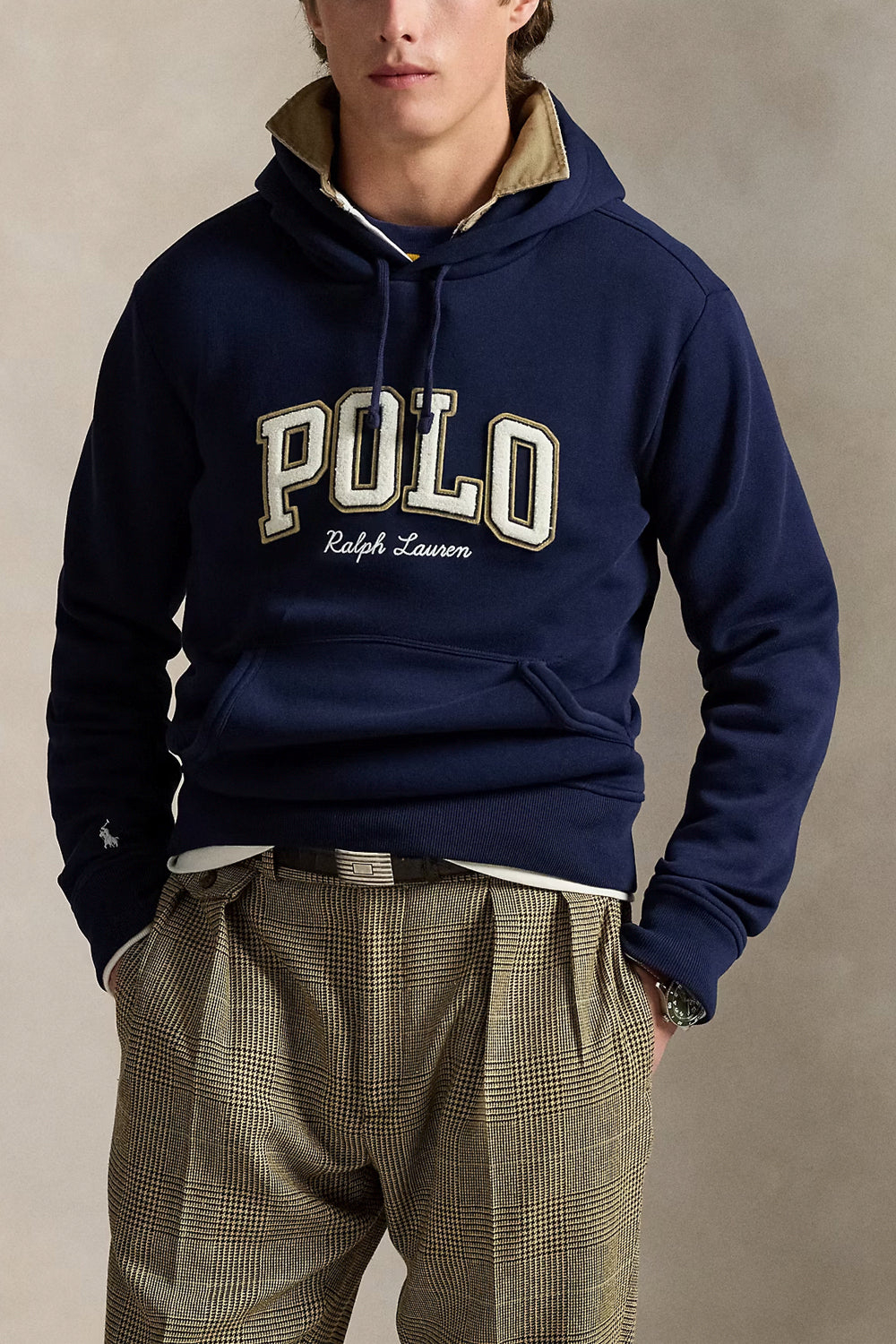 POLO RALPH LAUREN Felpa con cappuccio e logo