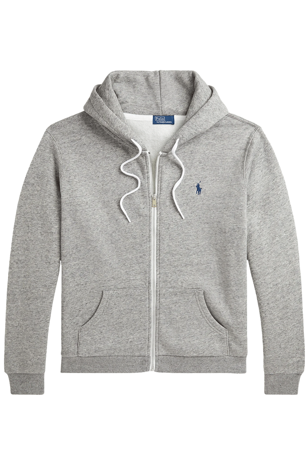 POLO RALPH LAUREN Felpa con cappuccio e zip 211943008-004-Grigio-S