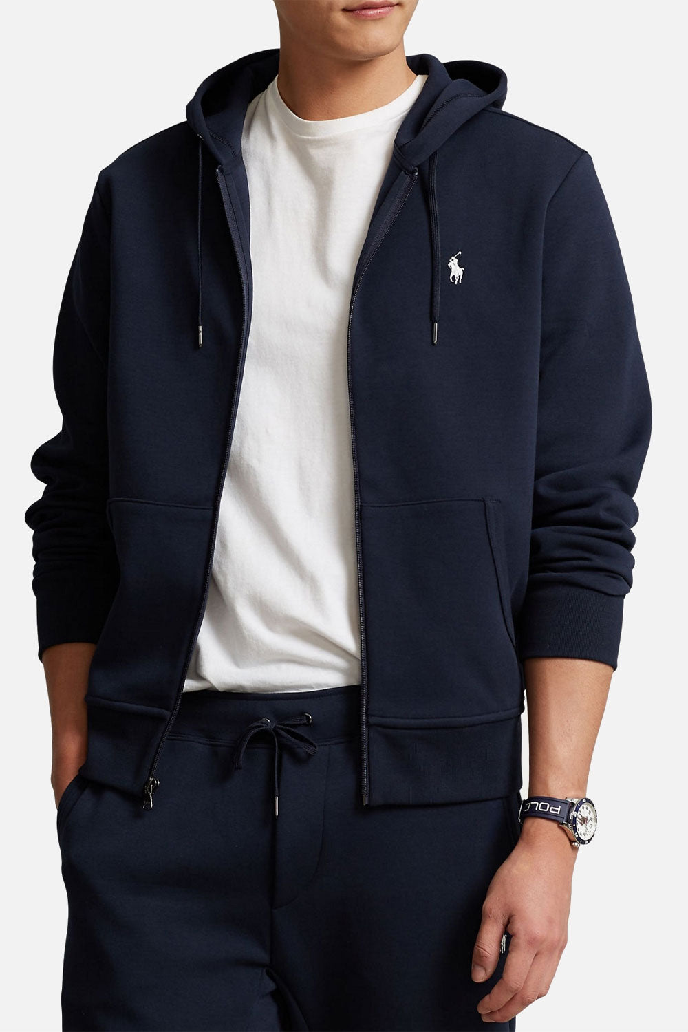 POLO RALPH LAUREN Felpa con zip e cappuccio