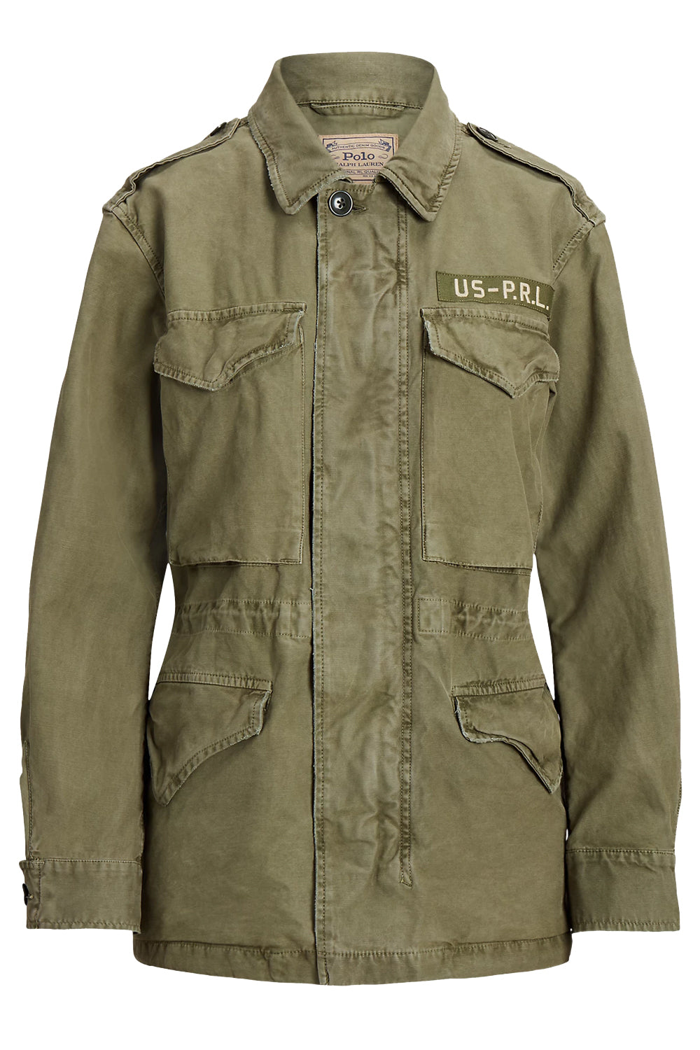 POLO RALPH LAUREN Giacca militare in twill spezzato