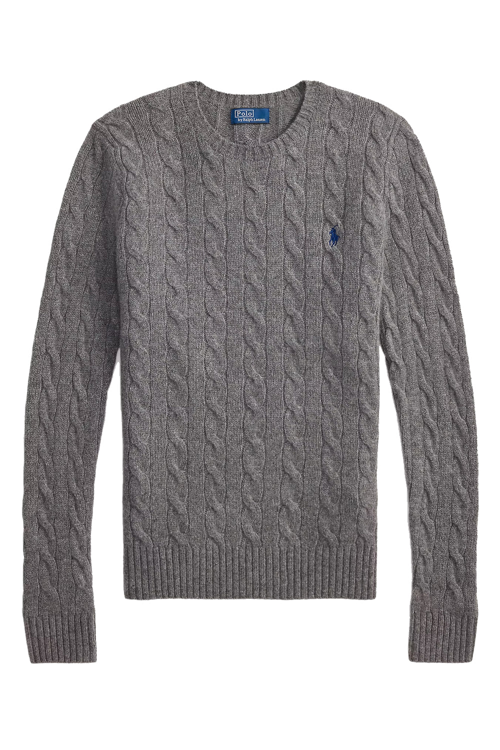 POLO RALPH LAUREN Girocollo in lana e cashmere a trecce