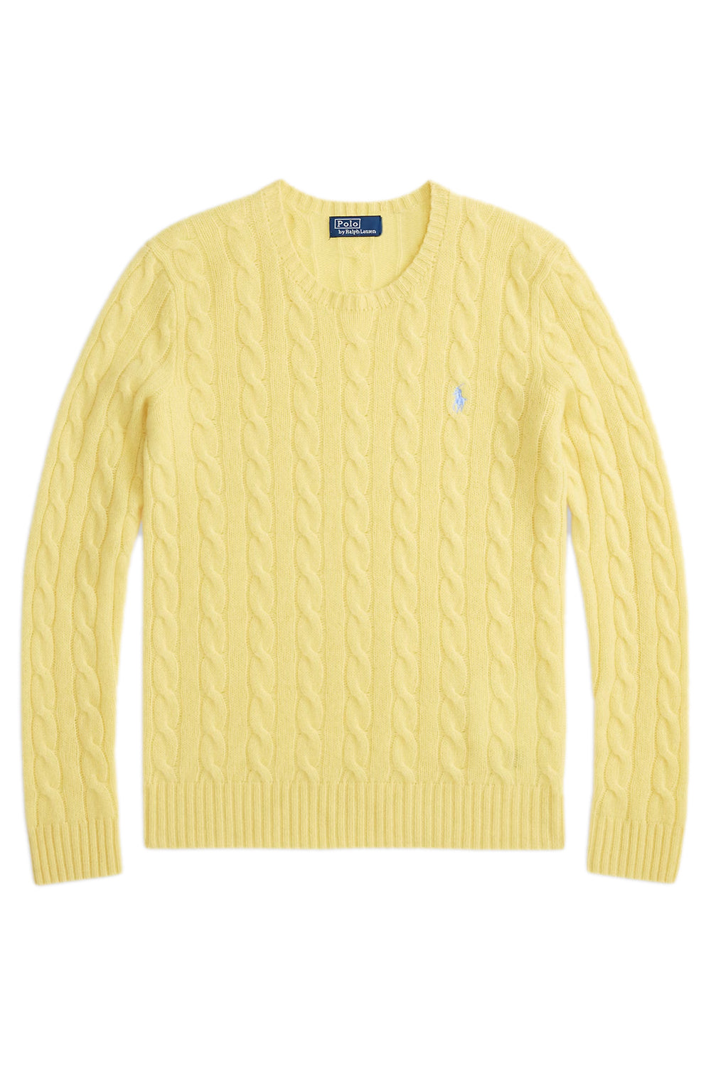 POLO RALPH LAUREN Girocollo in lana e cashmere a trecce