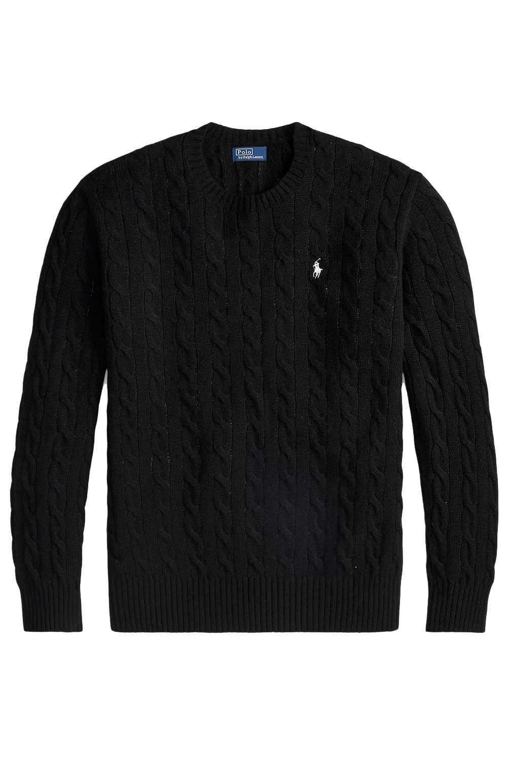 POLO RALPH LAUREN Girocollo in lana e cashmere a trecce