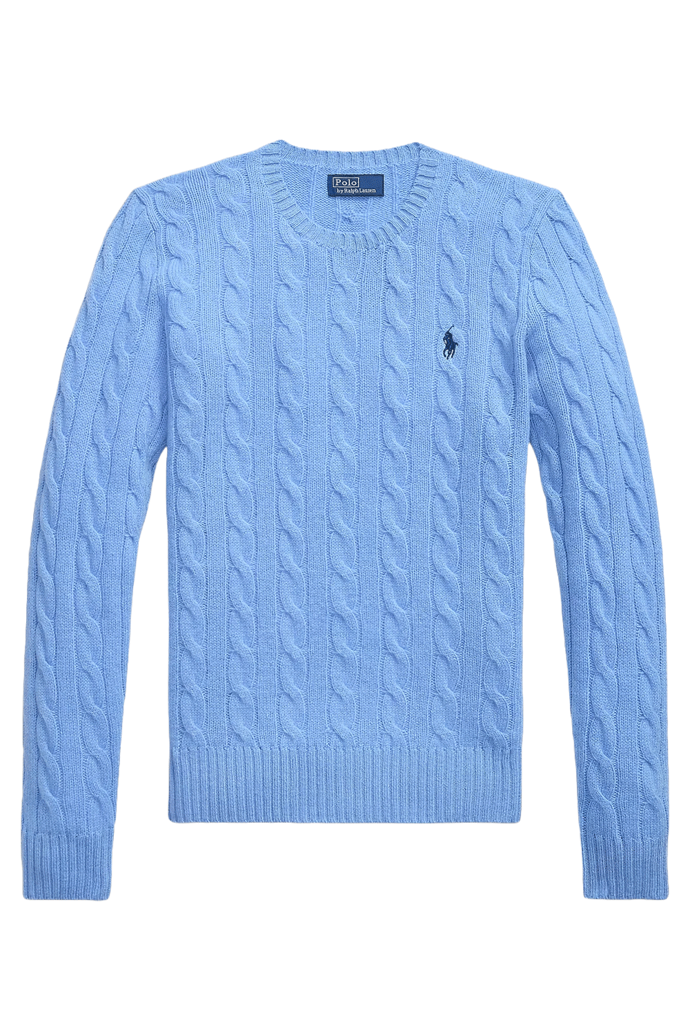 POLO RALPH LAUREN Girocollo in lana e cashmere a trecce