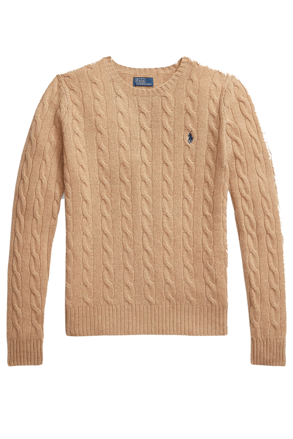 POLO RALPH LAUREN Girocollo in lana e cashmere a trecce