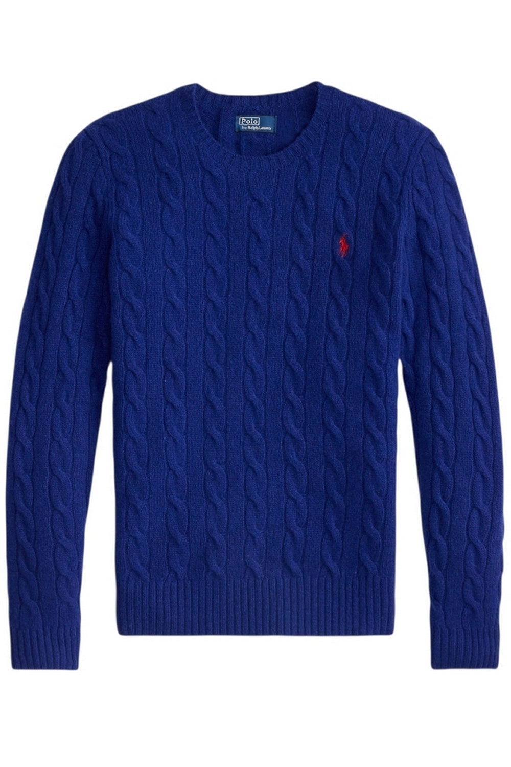 POLO RALPH LAUREN Girocollo in lana e cashmere a trecce