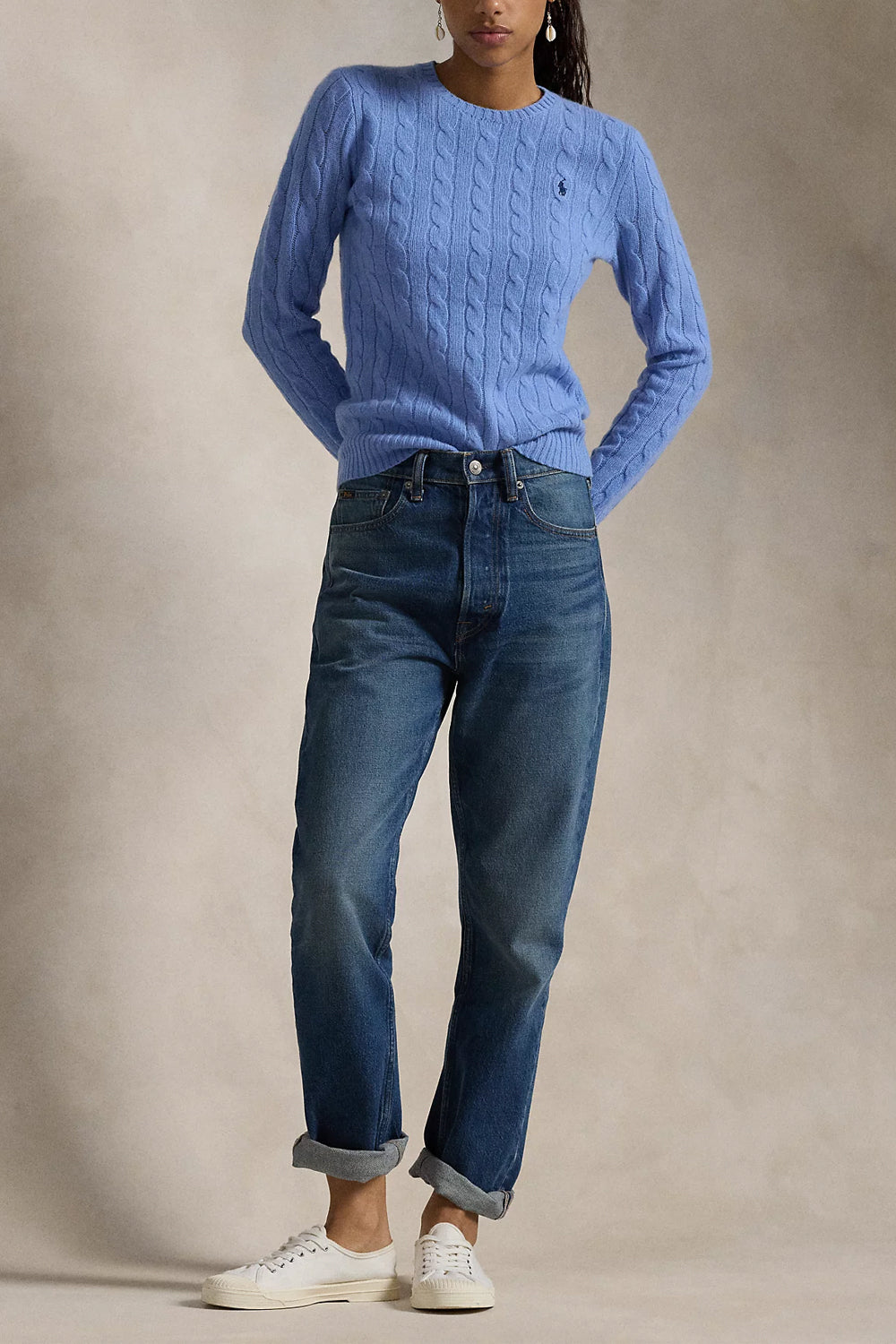 POLO RALPH LAUREN Maglia Julianna in lana e cashmire girocollo Uncategorized POLO RALPH LAUREN
