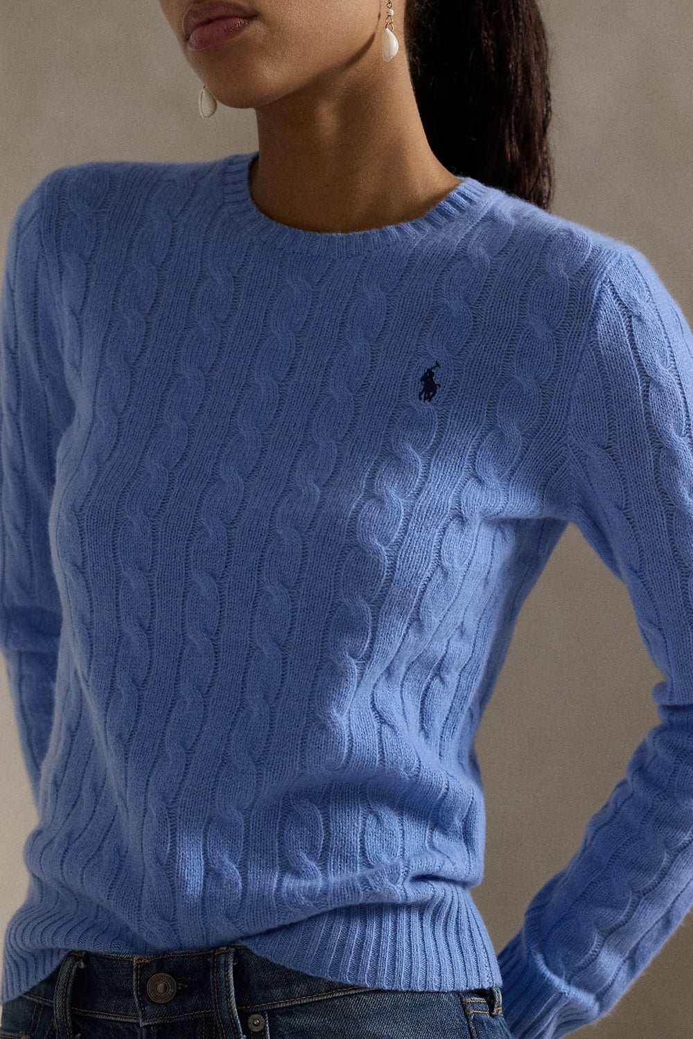 POLO RALPH LAUREN Maglia Julianna in lana e cashmire girocollo Uncategorized POLO RALPH LAUREN