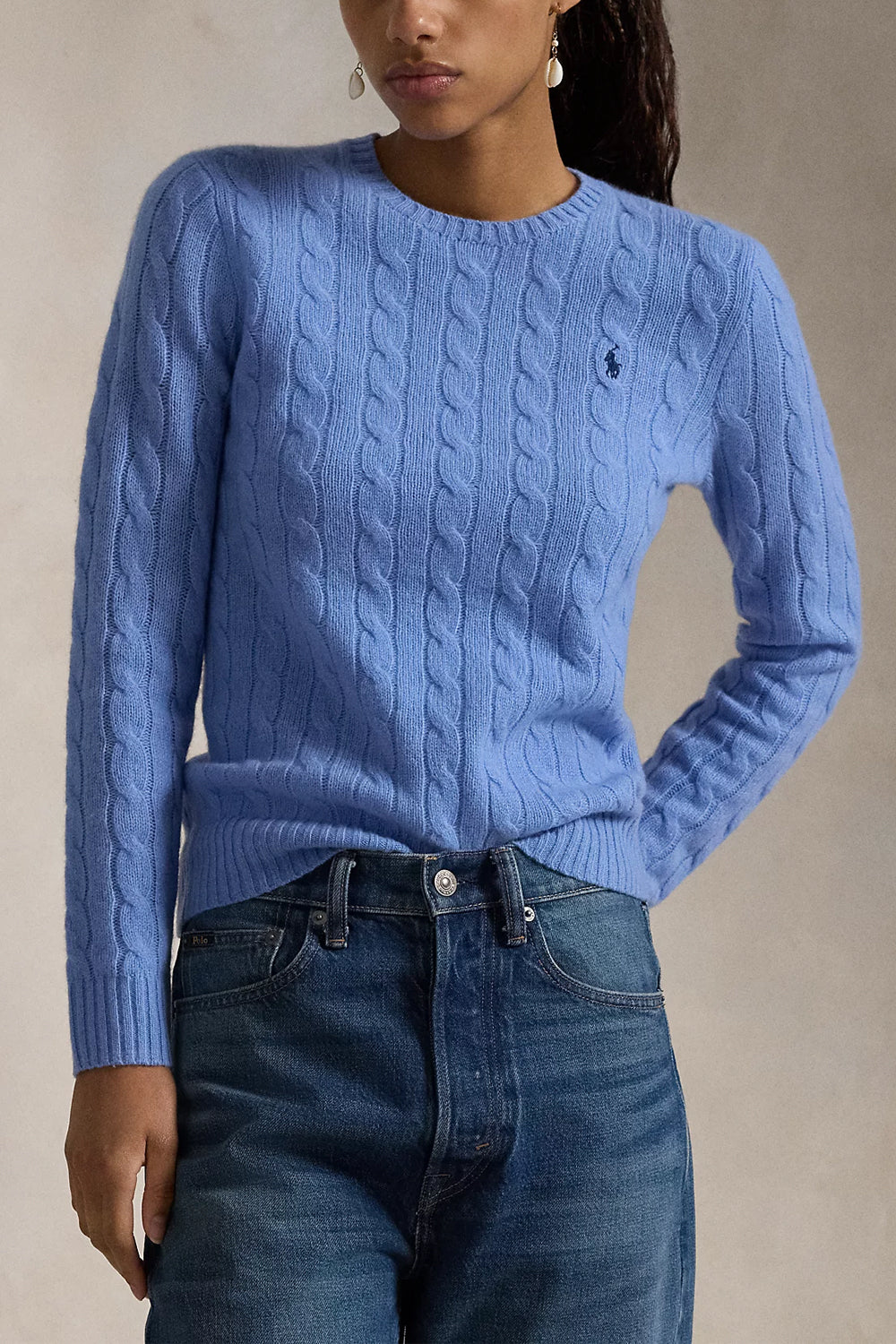 POLO RALPH LAUREN Maglia Julianna in lana e cashmire girocollo Uncategorized POLO RALPH LAUREN