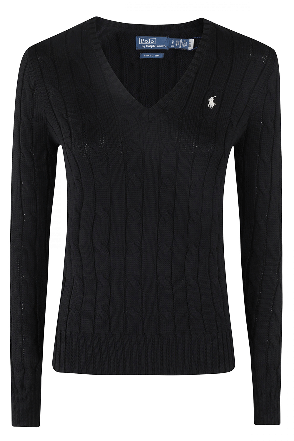 POLO RALPH LAUREN Maglia Kimberly a trecce in lana e cashmere