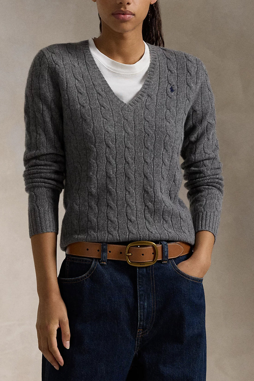 POLO RALPH LAUREN Maglia Kimberly in lana e cashmere Uncategorized POLO RALPH LAUREN