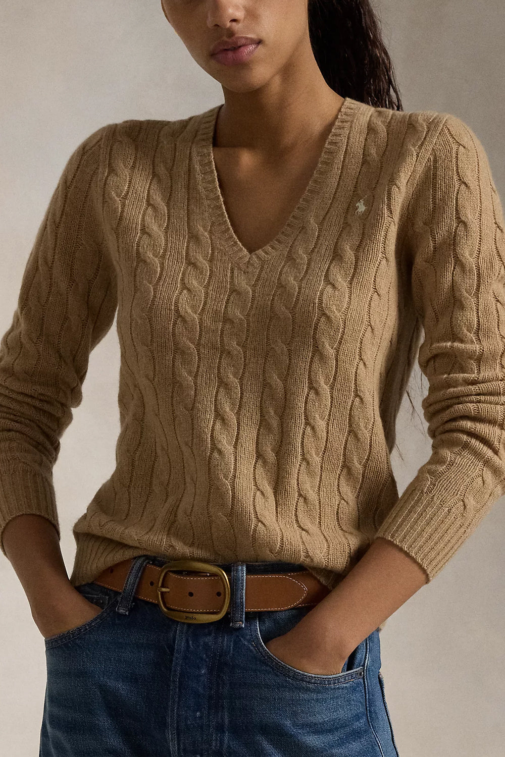 POLO RALPH LAUREN Maglia Kimberly in lana e cashmere Uncategorized POLO RALPH LAUREN
