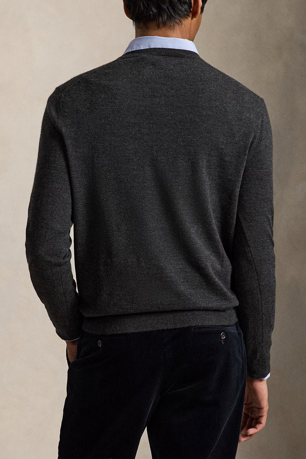 POLO RALPH LAUREN Maglia a girocollo in lana lavabile