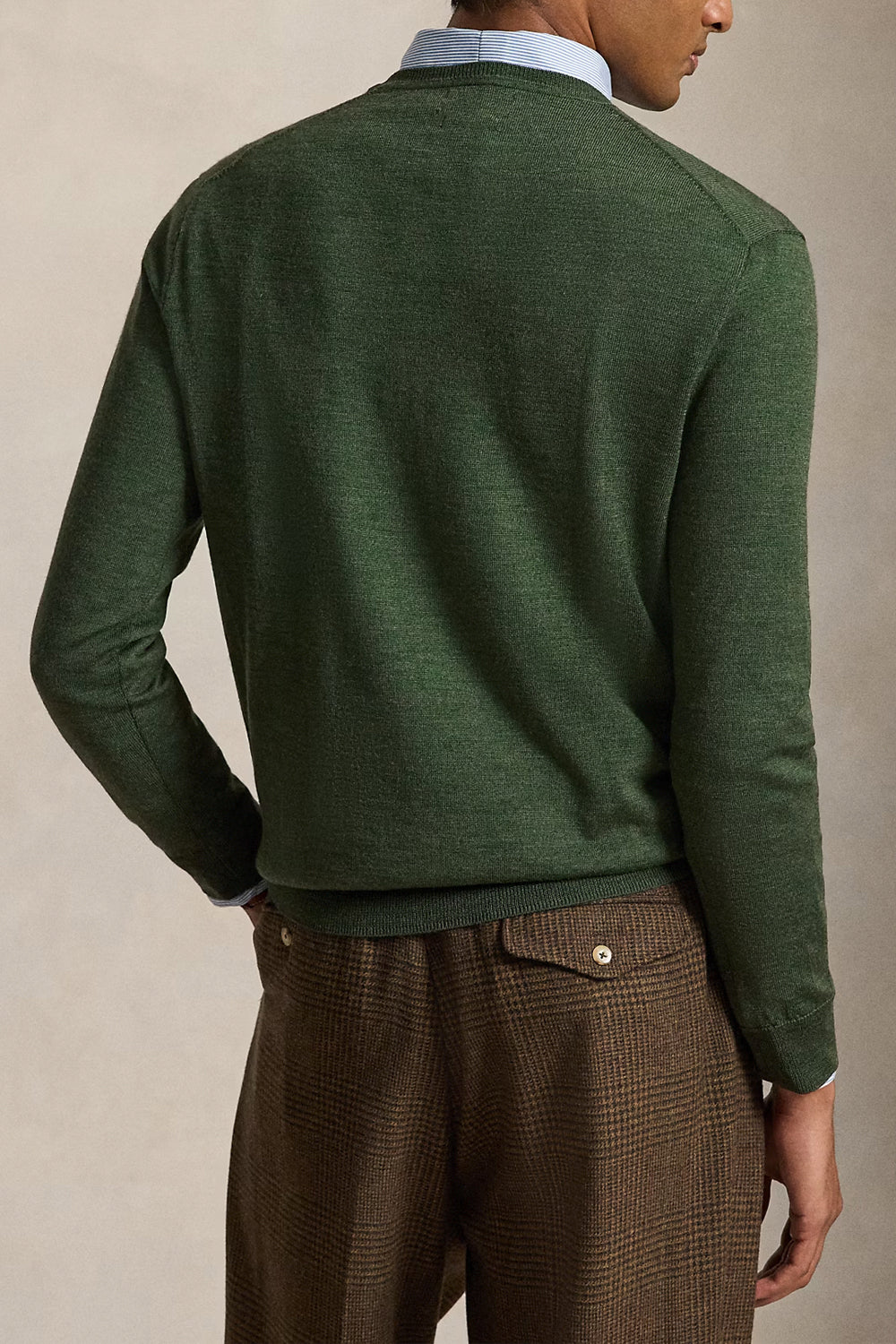 POLO RALPH LAUREN Maglia a girocollo in lana lavabile