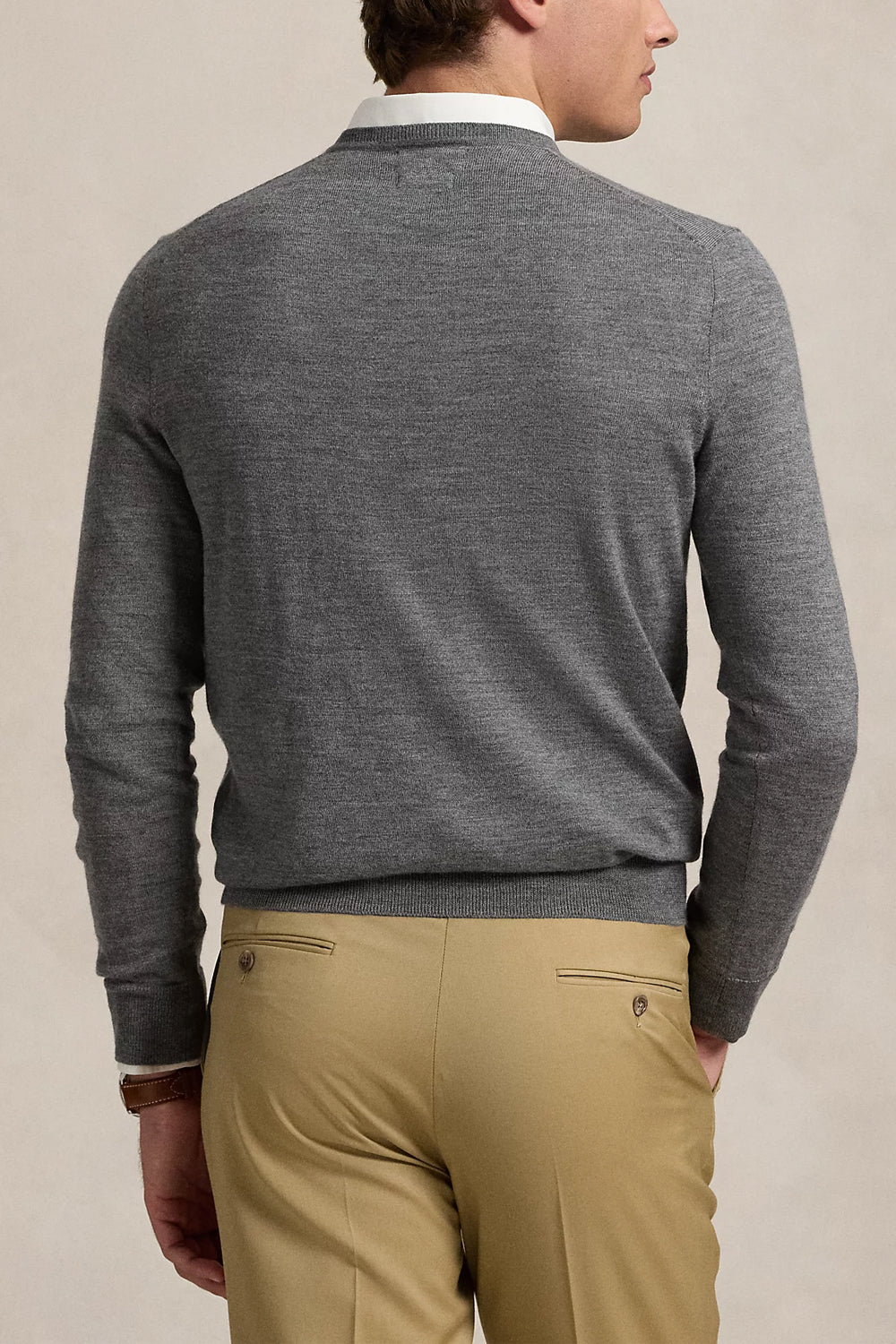 POLO RALPH LAUREN Maglia girocollo lana lavabile Slim-Fit Uncategorized POLO RALPH LAUREN