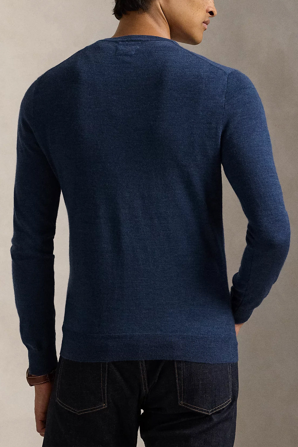POLO RALPH LAUREN Maglia girocollo lana lavabile Slim-Fit Uncategorized POLO RALPH LAUREN