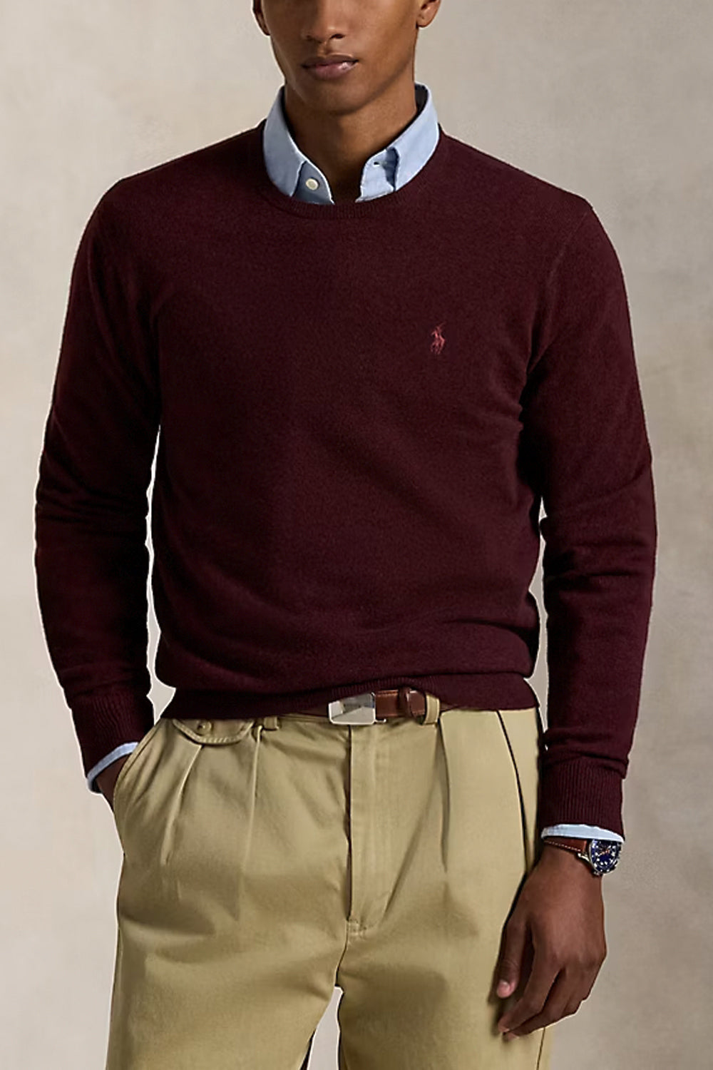 POLO RALPH LAUREN Maglia in lana a girocollo