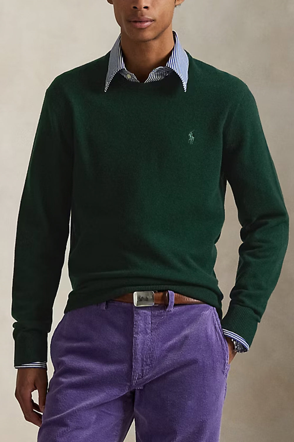 POLO RALPH LAUREN Maglia in lana a girocollo