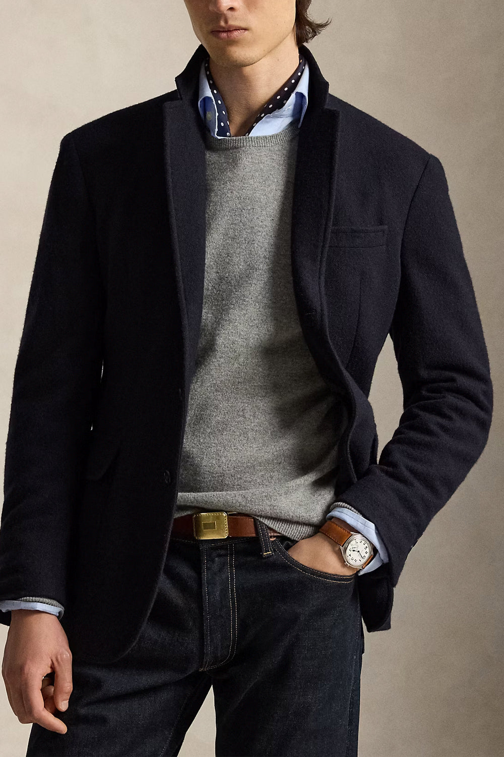 POLO RALPH LAUREN Maglia in lana a girocollo
