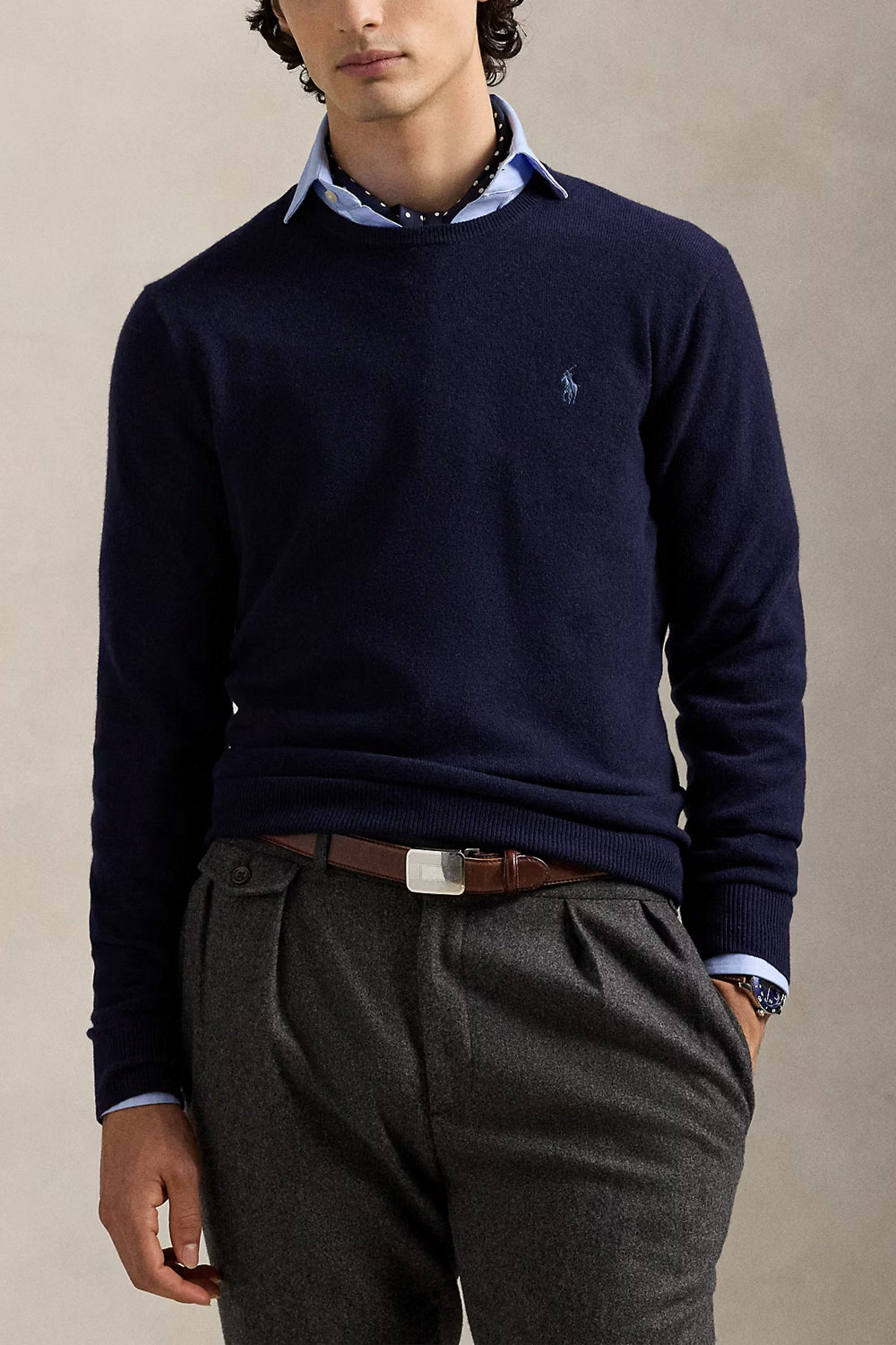 POLO RALPH LAUREN Maglia in lana a girocollo