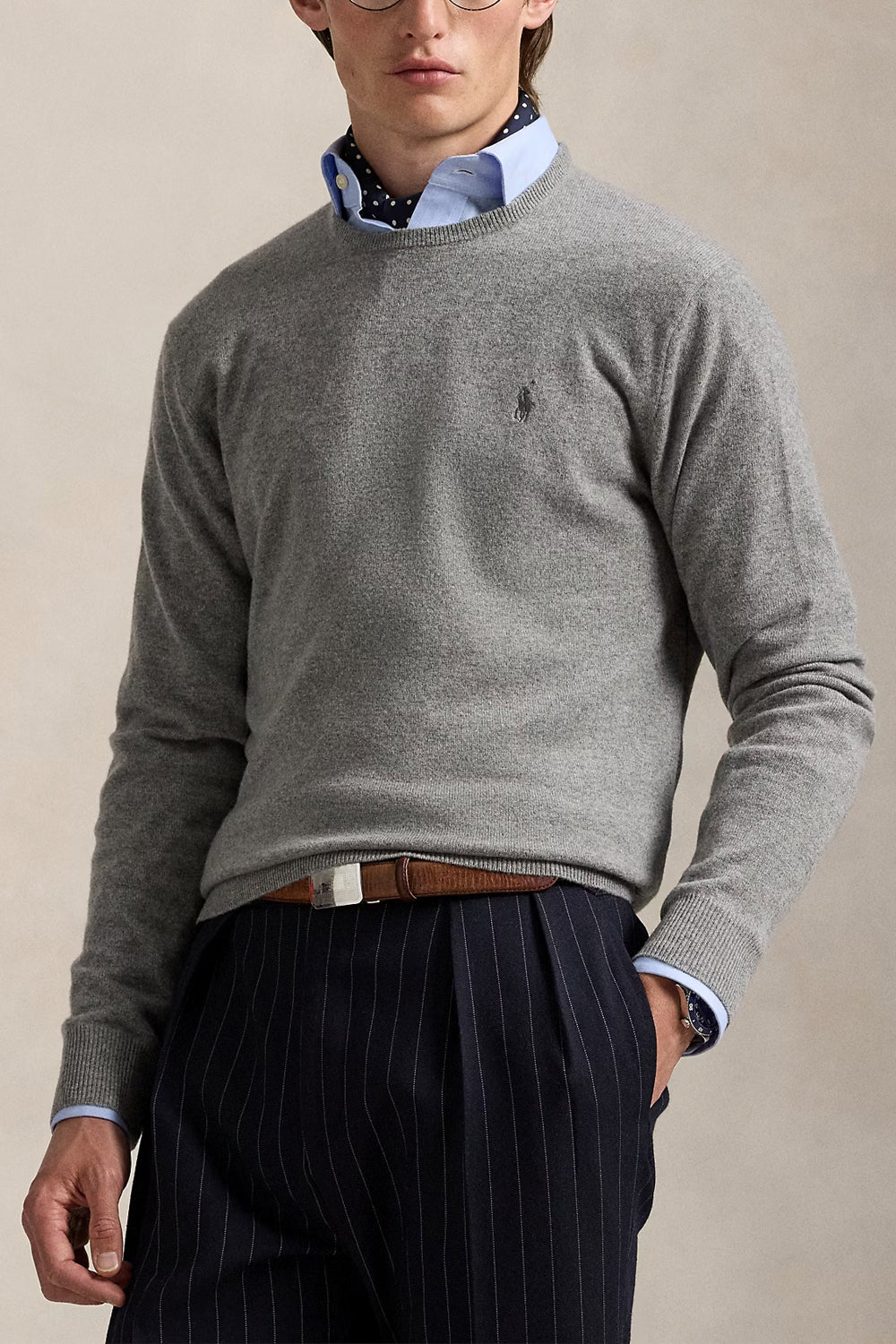POLO RALPH LAUREN Maglia in lana a girocollo
