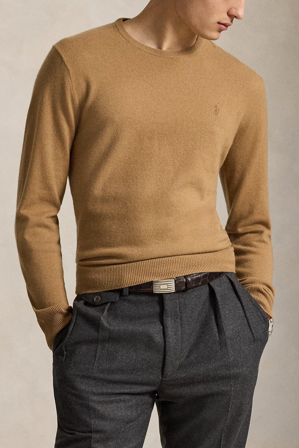 POLO RALPH LAUREN Maglia in lana a girocollo