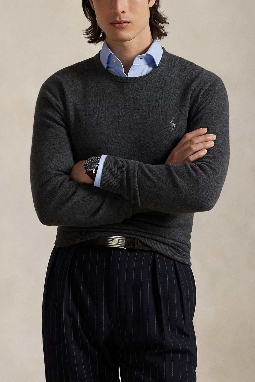 POLO RALPH LAUREN Maglia in lana a girocollo
