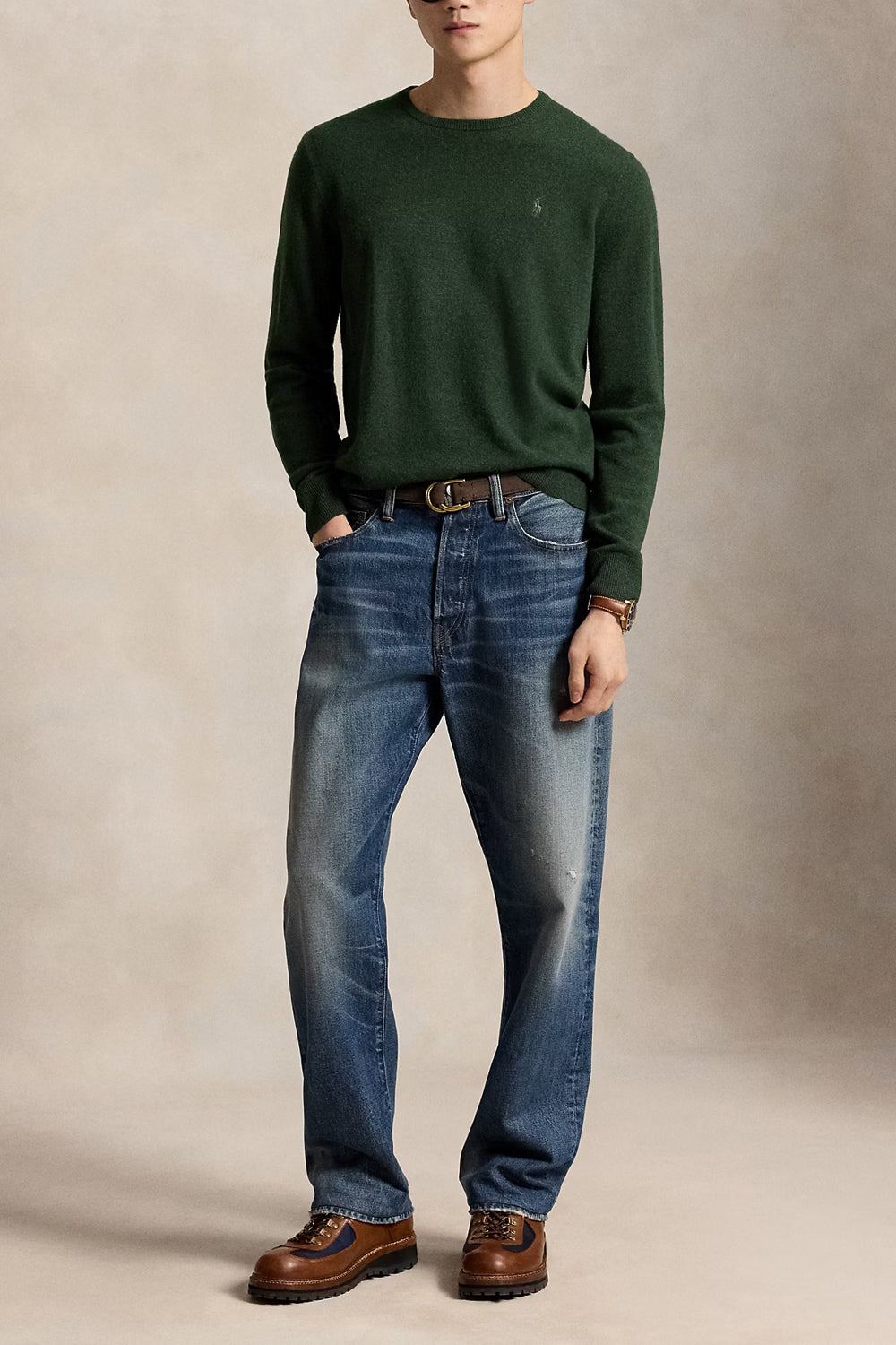 POLO RALPH LAUREN Maglia in lana a girocollo