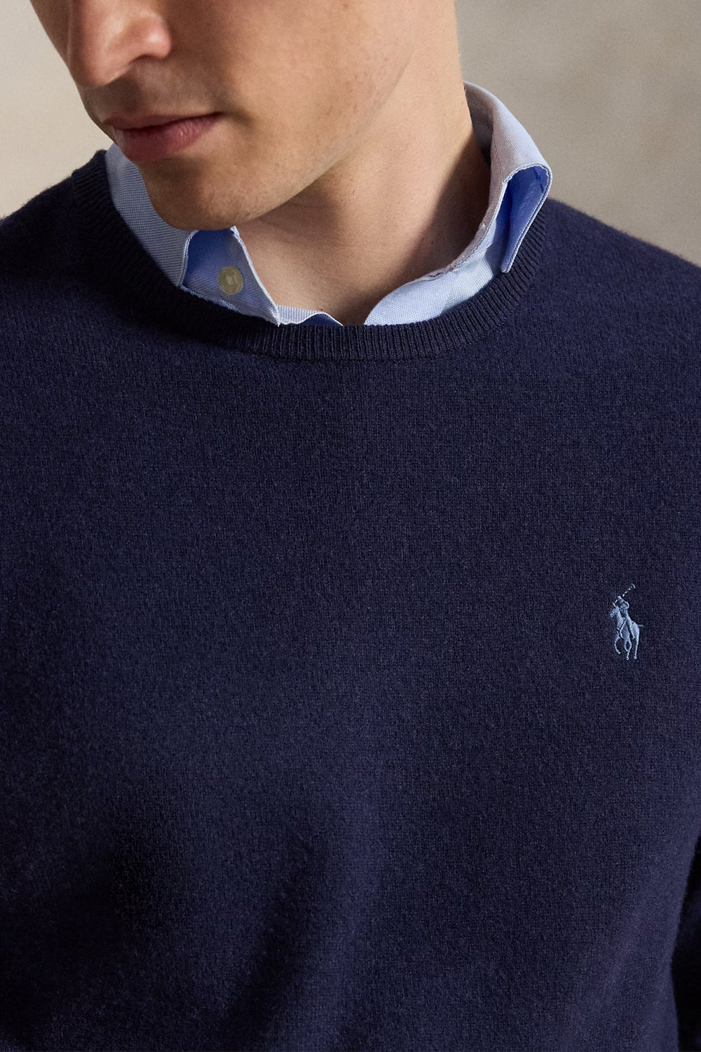 POLO RALPH LAUREN Maglia in lana a girocollo
