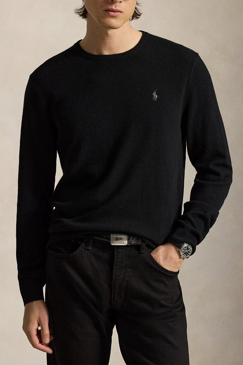 POLO RALPH LAUREN Maglia in lana a girocollo