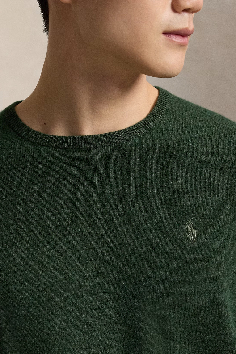 POLO RALPH LAUREN Maglia in lana a girocollo