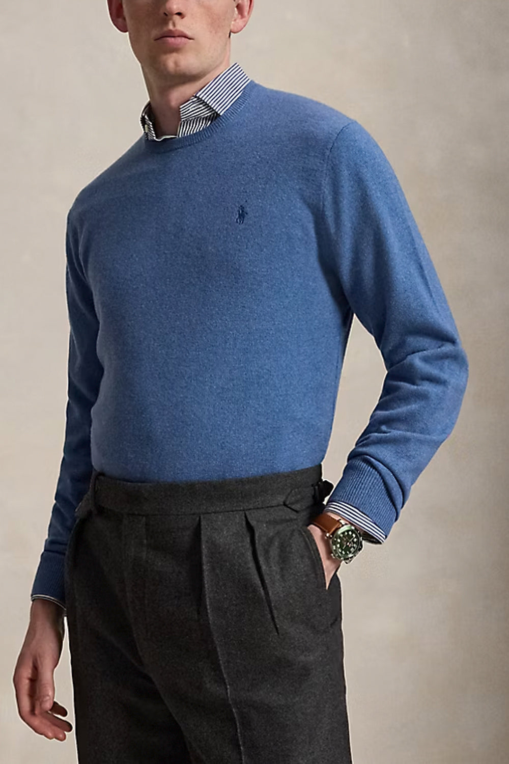 POLO RALPH LAUREN Maglia in lana a girocollo