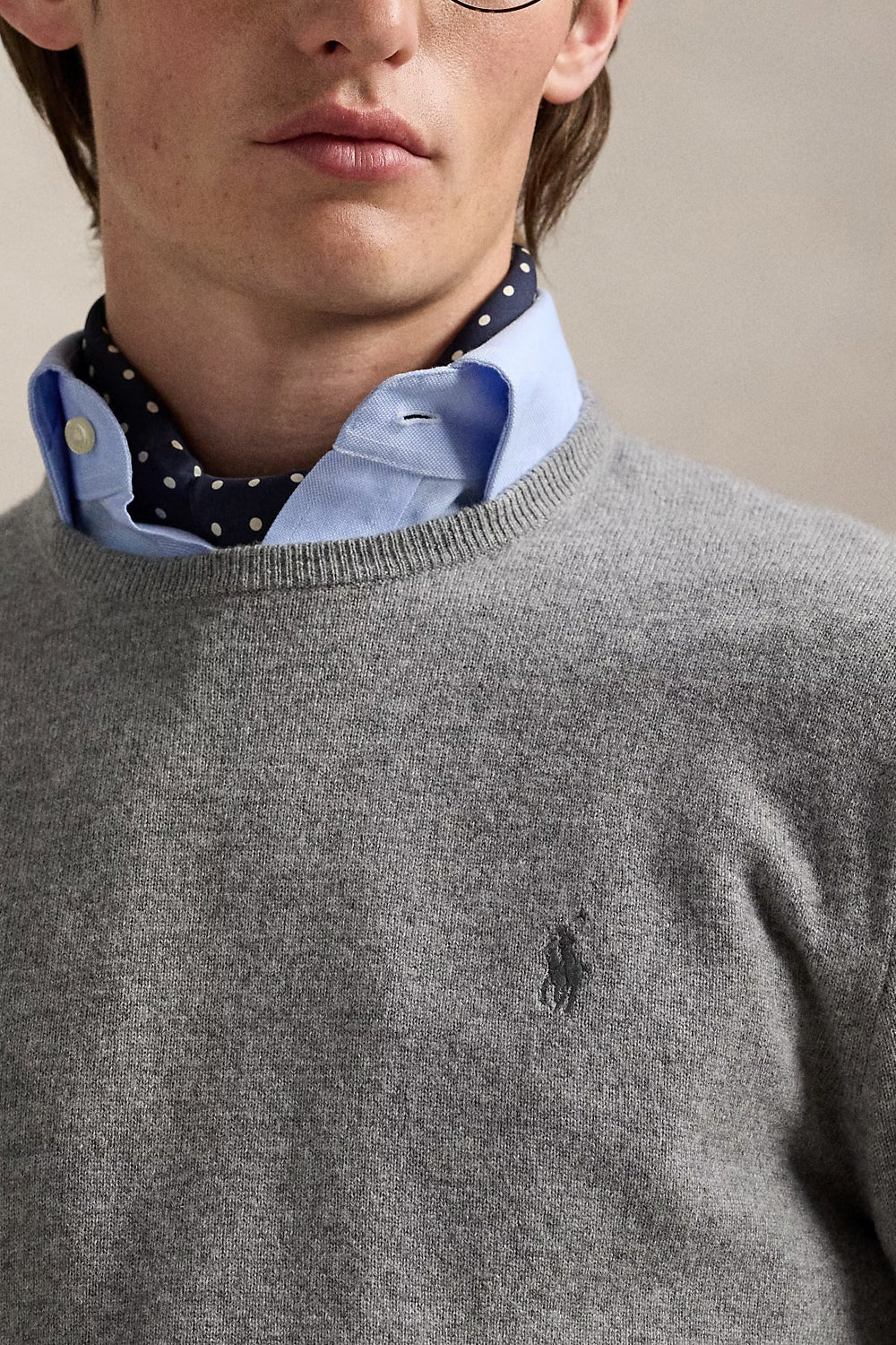 POLO RALPH LAUREN Maglia in lana a girocollo