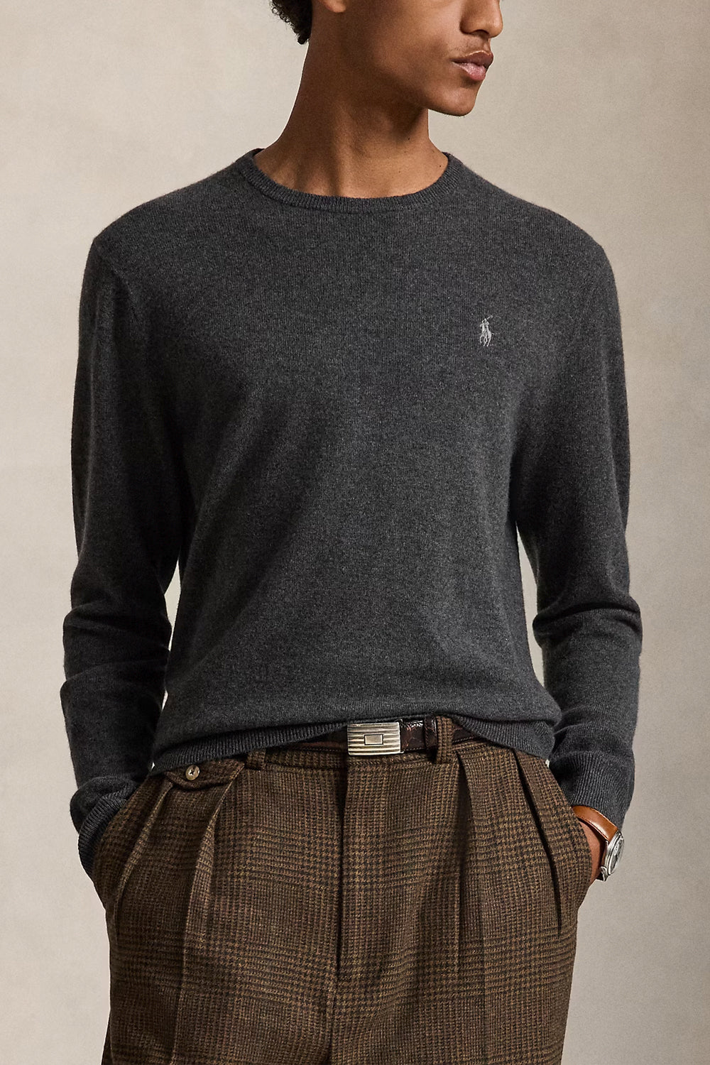 POLO RALPH LAUREN Maglia in lana a girocollo