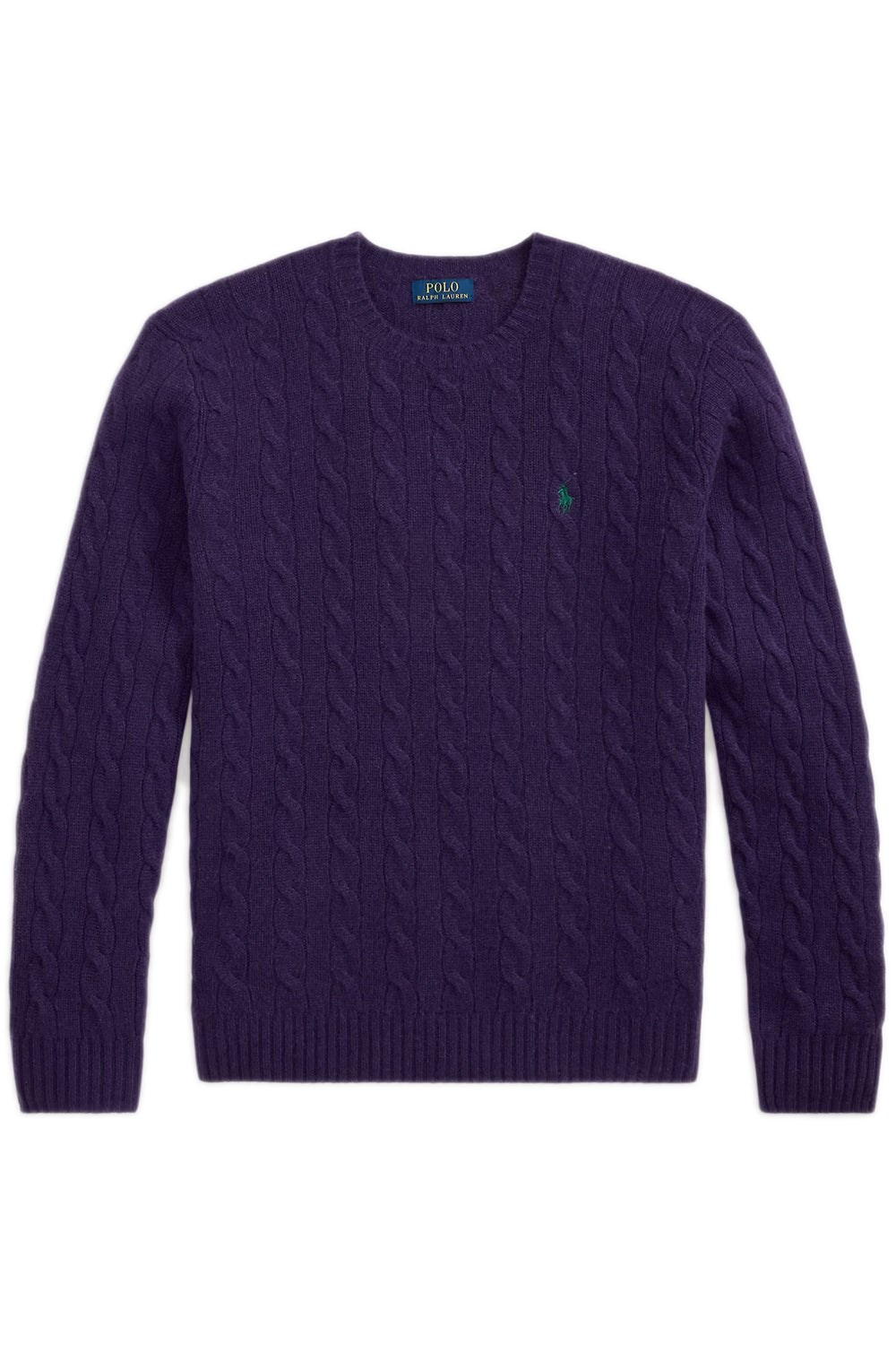 POLO RALPH LAUREN Maglia in lana e cashmere a trecce
