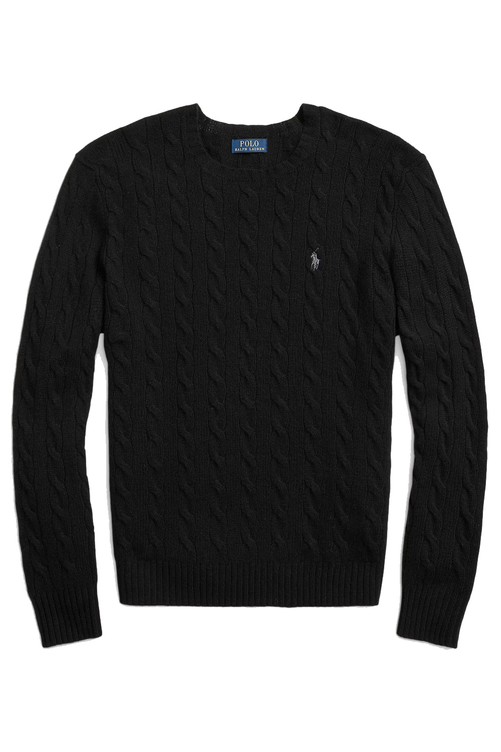 POLO RALPH LAUREN Maglia in lana e cashmere a trecce
