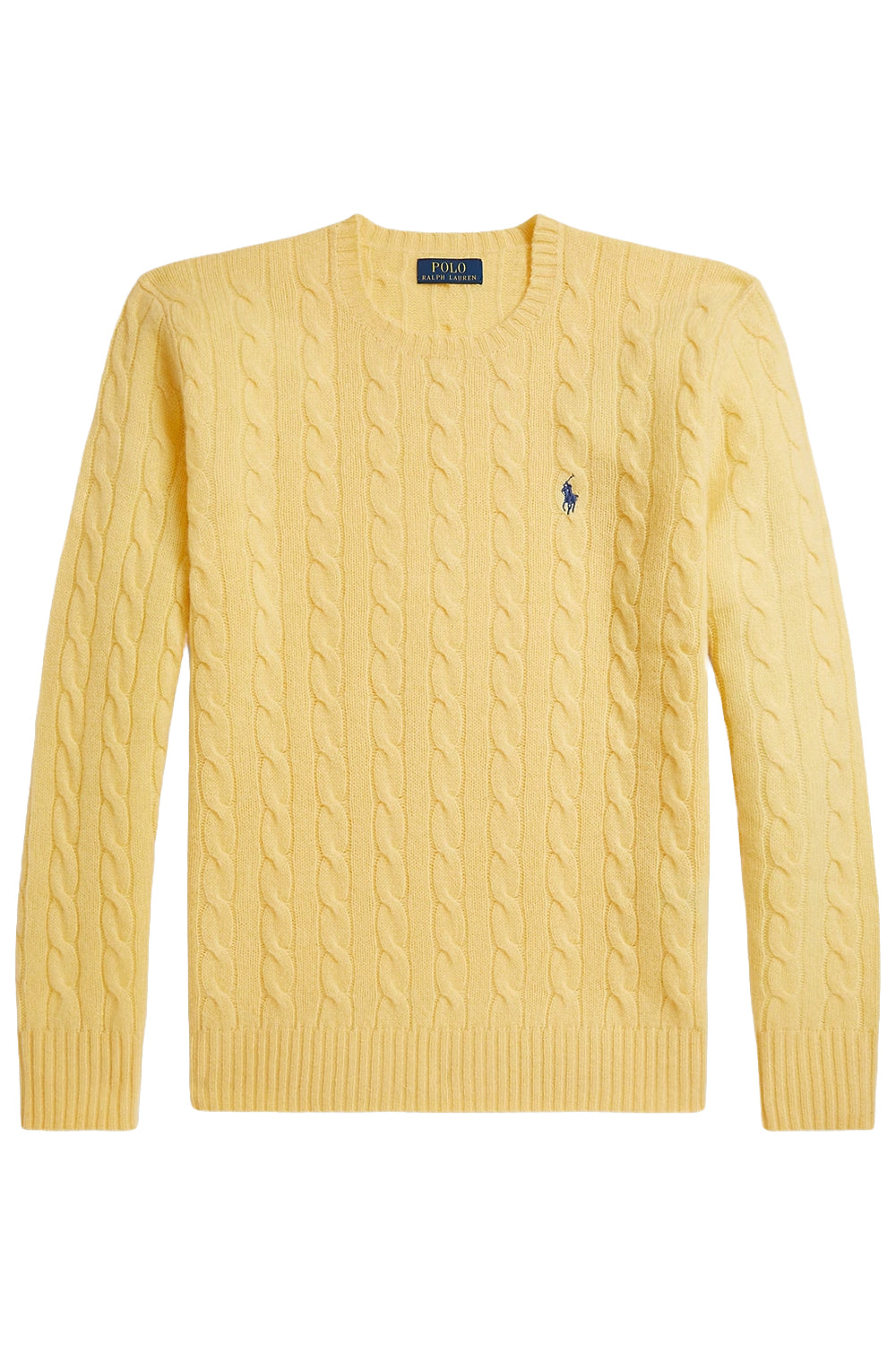 POLO RALPH LAUREN Maglia in lana e cashmere a trecce