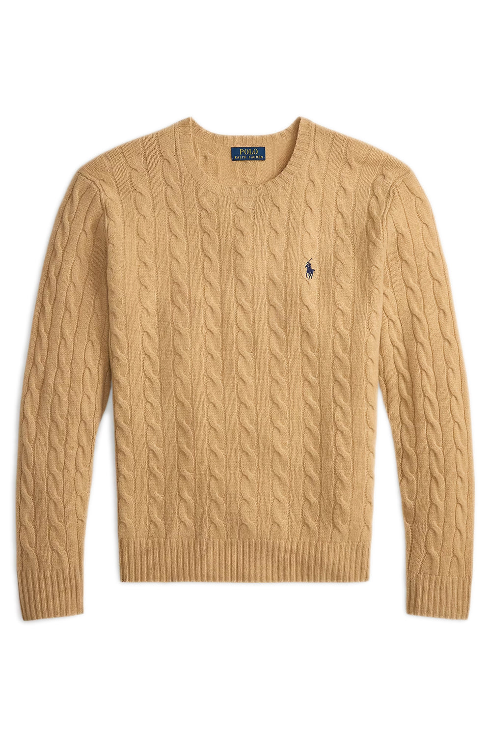 POLO RALPH LAUREN Maglia in lana e cashmere a trecce