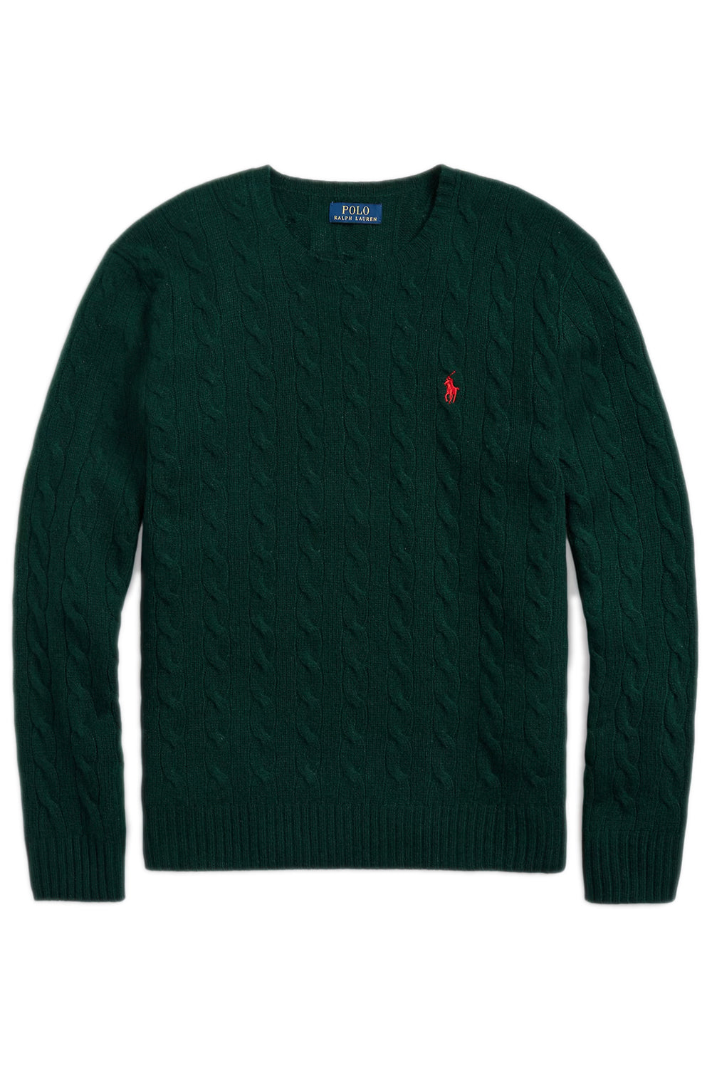 POLO RALPH LAUREN Maglia in lana e cashmere a trecce