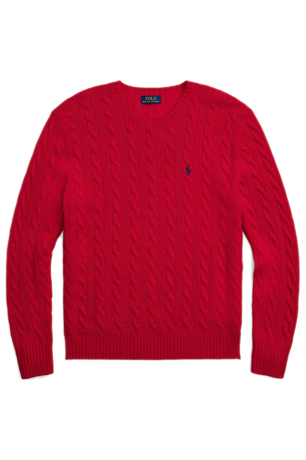 POLO RALPH LAUREN Maglia in lana e cashmere a trecce