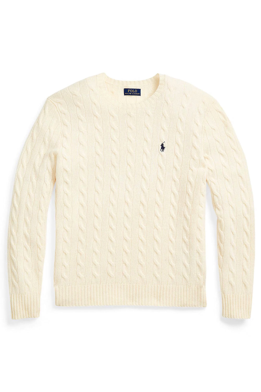 POLO RALPH LAUREN Maglia in lana e cashmere a trecce