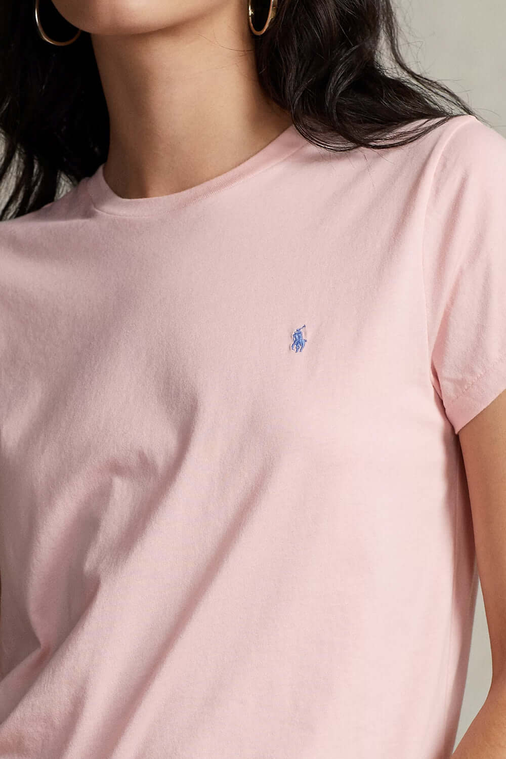POLO RALPH LAUREN Maglietta girocollo in jersey di cotone