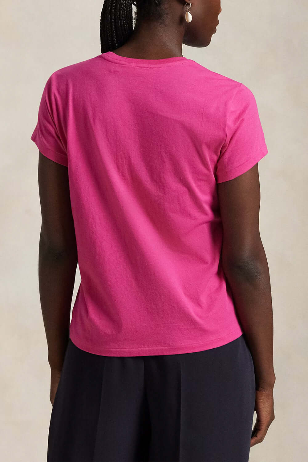 POLO RALPH LAUREN Maglietta girocollo in jersey di cotone
