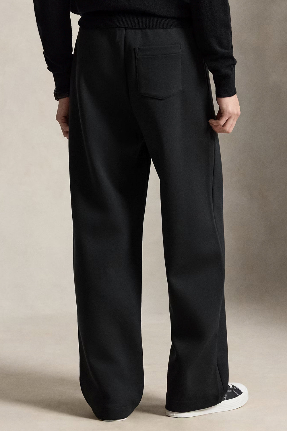 POLO RALPH LAUREN Pantaloni a maglia doppia con coulisse