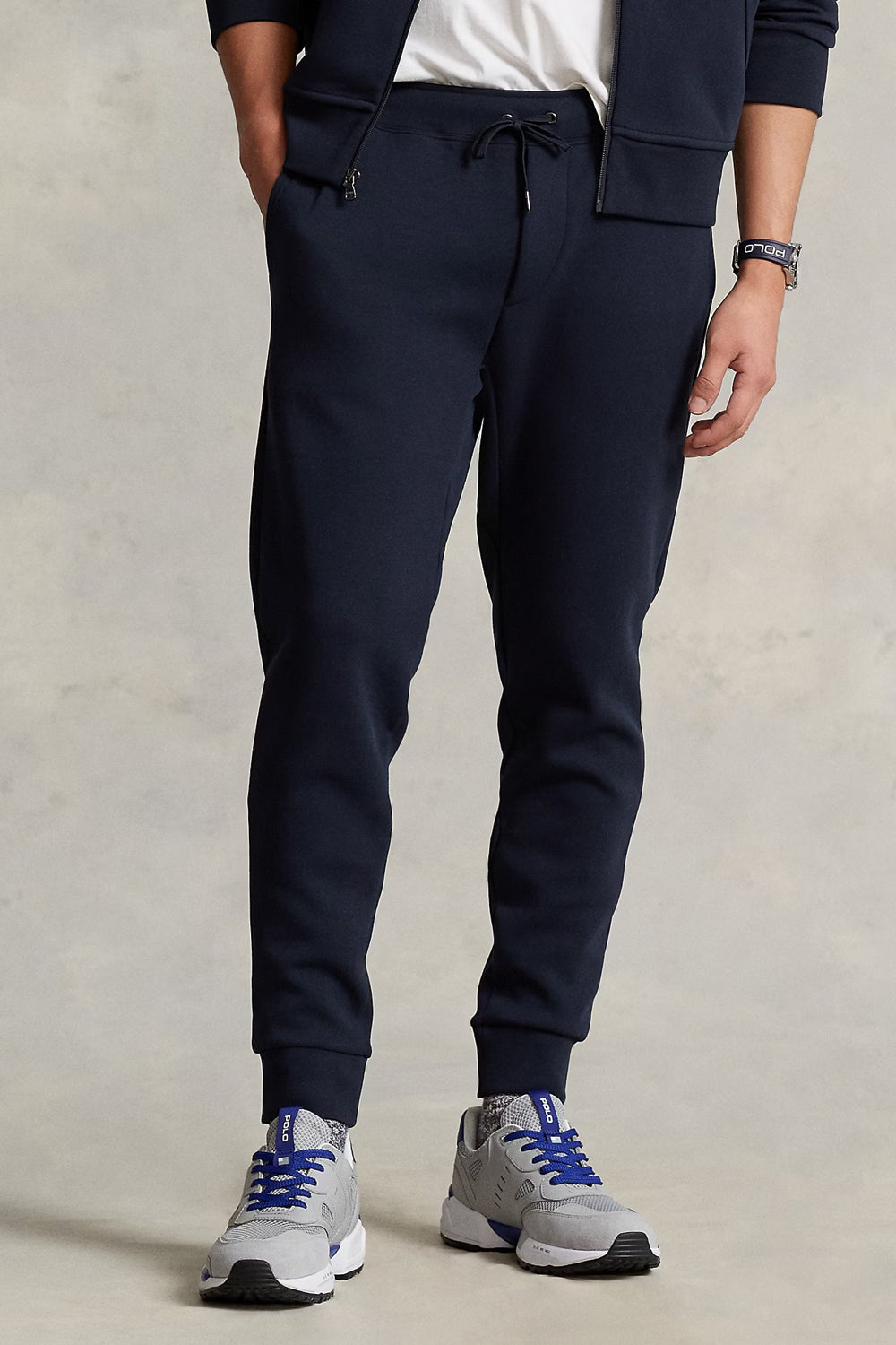 POLO RALPH LAUREN Pantaloni da jogging a maglia doppia