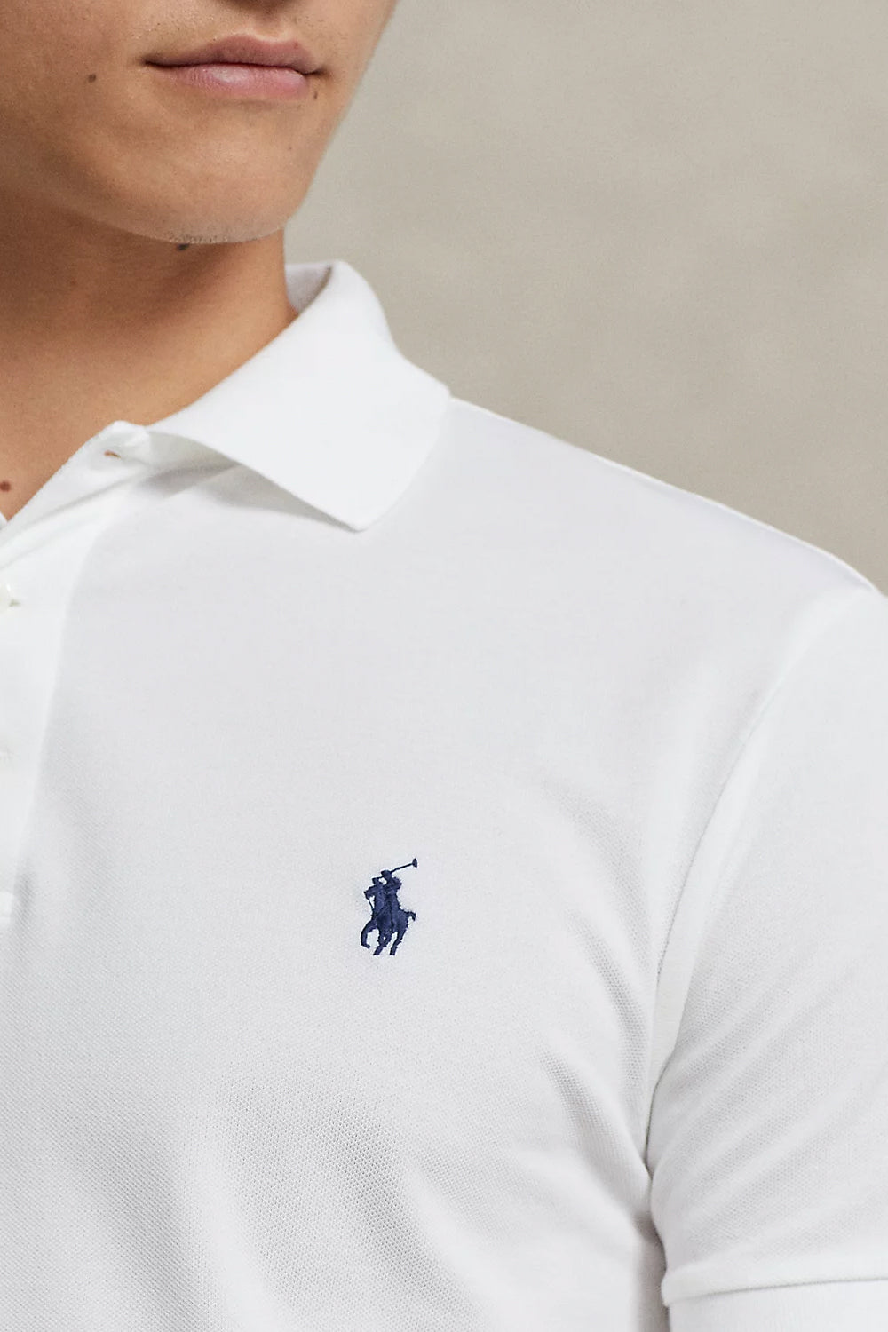 POLO RALPH LAUREN Polo in piqué stretch Slim-Fit POLO RALPH LAUREN