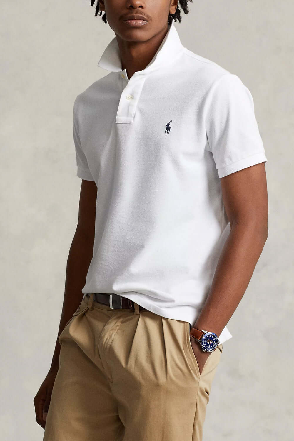 POLO RALPH LAUREN Polo in piquet Custom Slim-Fit Uncategorized POLO RALPH LAUREN
