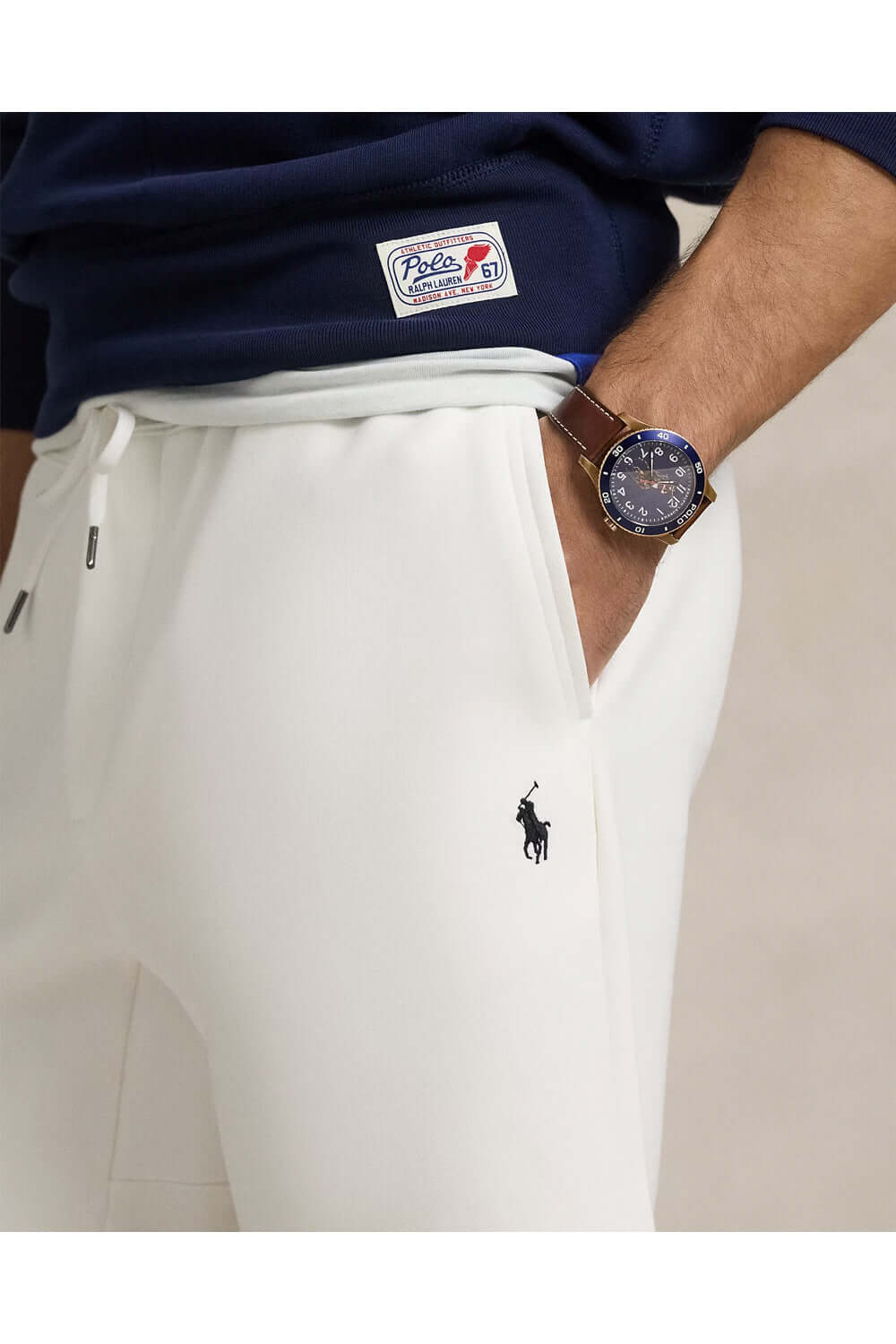 POLO RALPH LAUREN Short a maglia doppia da 22,9 cm