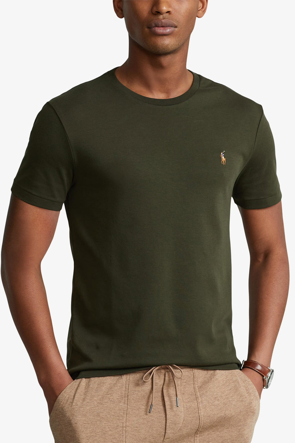 POLO RALPH LAUREN T-shirt in cotone Custom Slim-Fit